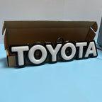 2nd Generation Dynamic Toyota Led Letters (355*75mm)