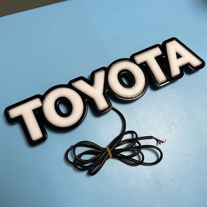 2nd Generation Dynamic Toyota Led Letters (355*75mm)