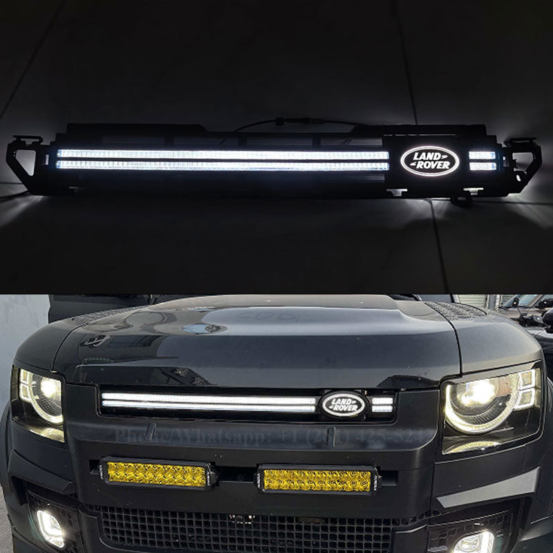 Land Rover Defender LED Grille and Emblem Light Kit (2020–2026)