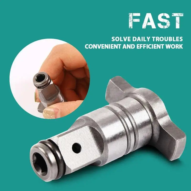 Four Square Sleeve Shaft for Single/Dual Use Cordless Wrench