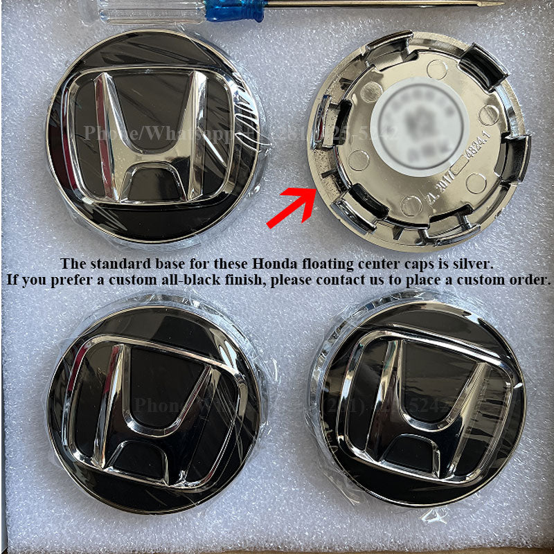 Honda Pilot Floating Center Caps 69mm (2019-2025)
