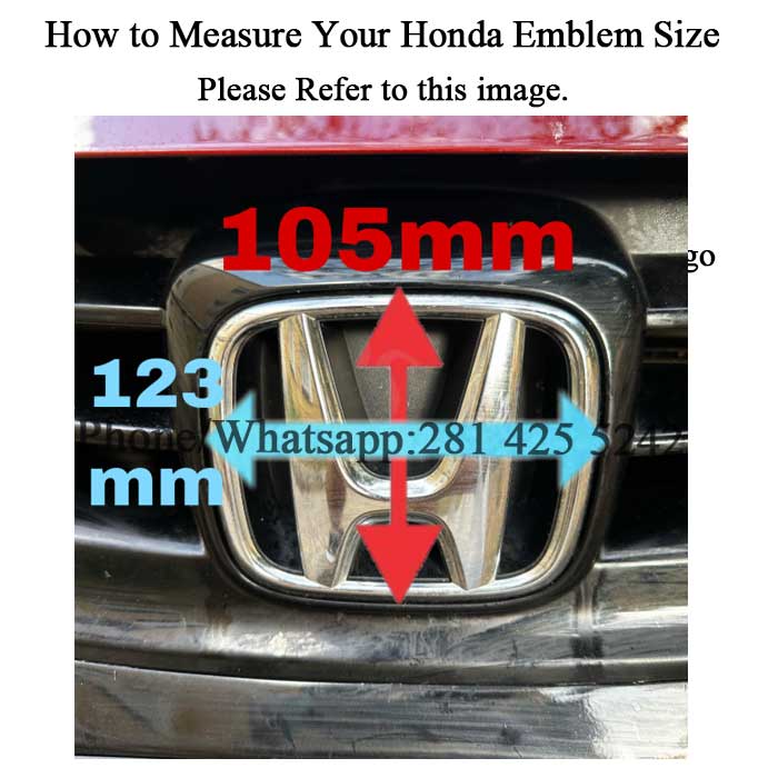 3rd Gene Dynamic Honda Led Emblem for Odyssey (2005-2023)