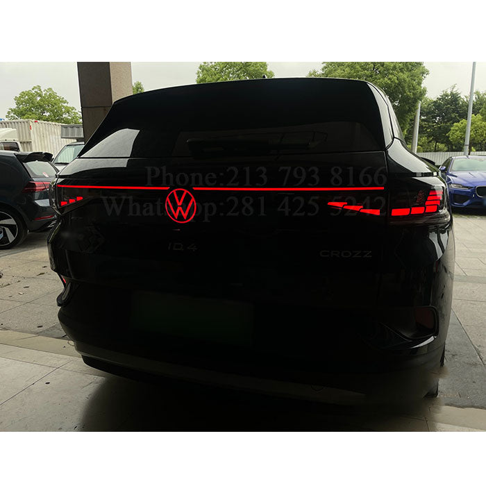 VW Rear LED Emblem 89.8mm/3.54 Inches  and 117mm/4.60 Inches