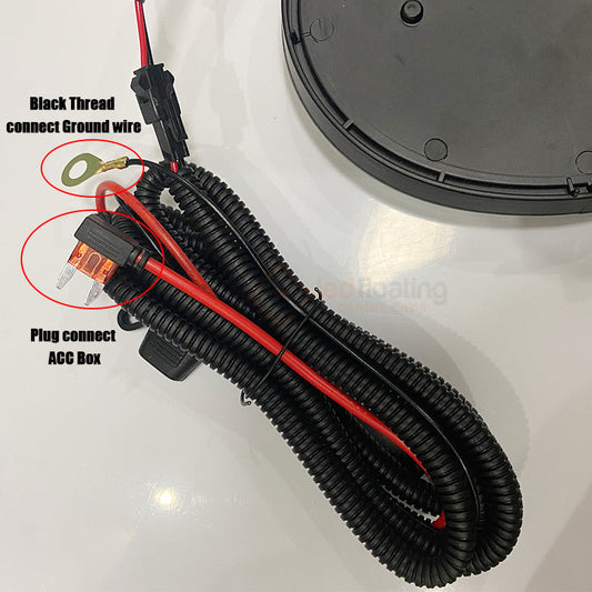 LED Emblem Wiring Connection Kit for Fuse Box Installation