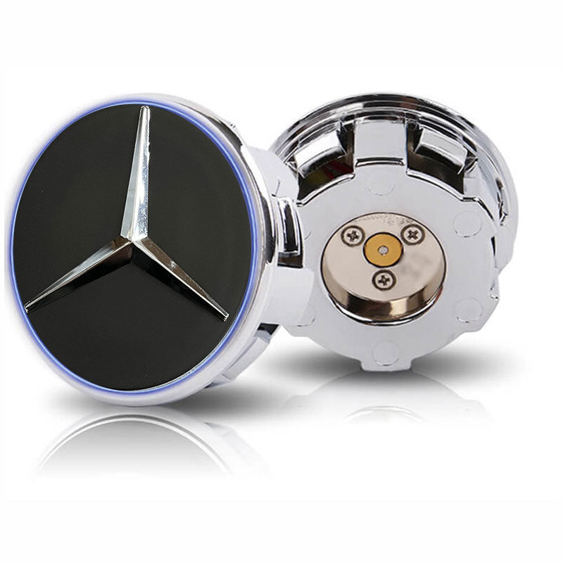 Custom Mercedes Floating Center Caps for Aftermarket Wheels (2016–Present)