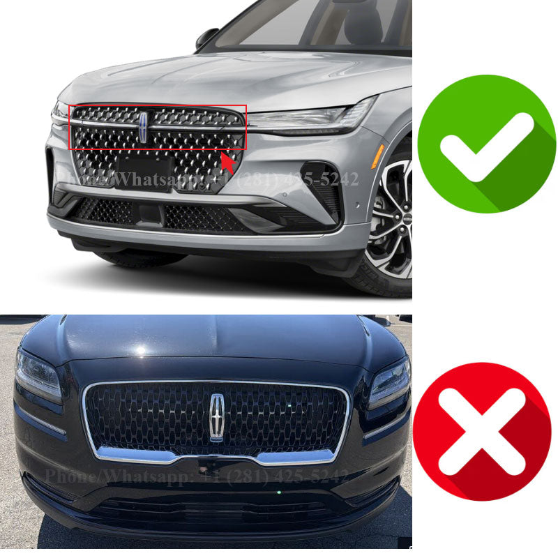 Dynamic Lincoln illuminated Emblem & Led Light Strips for Nautilus (2024–2025)