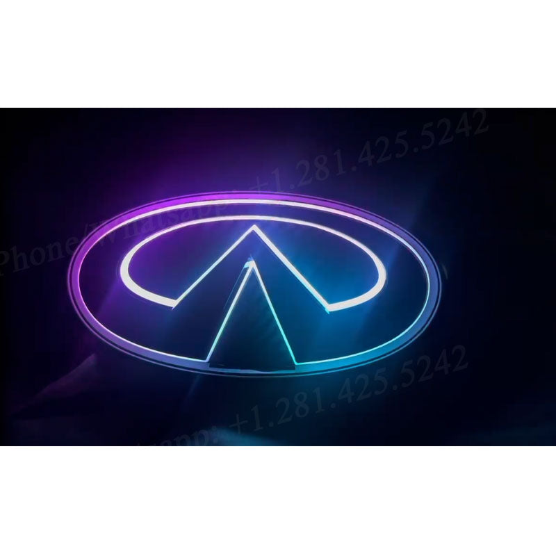 New RGB Infiniti Q50 Led Emblem (2018-2024) (Bicolor)