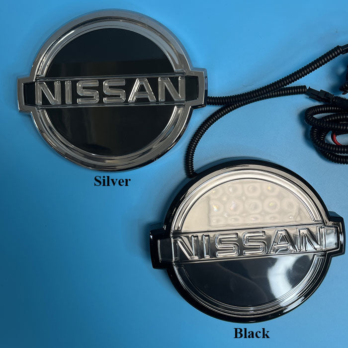 illuminated nissan emblem