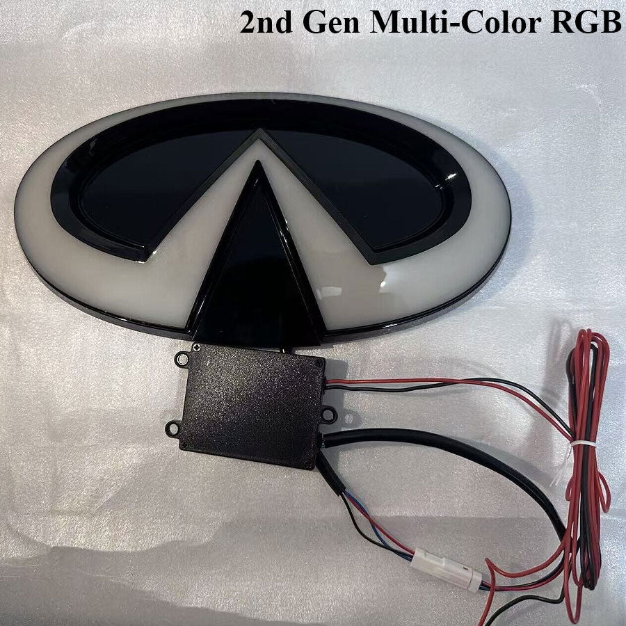 2nd Gene Multi-Color RGB Style Infiniti QX70 Led Emblem (2013–2019)