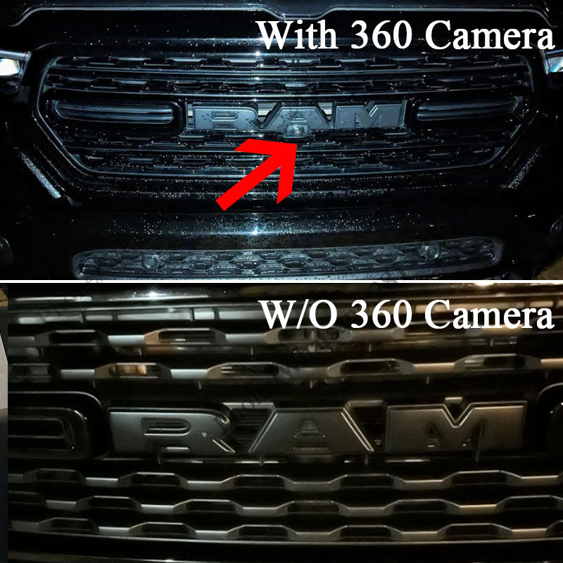 RGB Style Light up Ram Grill Letters Fit For Ram 1500 (2019-2024)