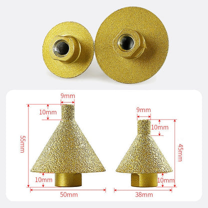 Diamond Beveling Chamfer Bit For Angle Grinders Punching Expanding Drill Bit