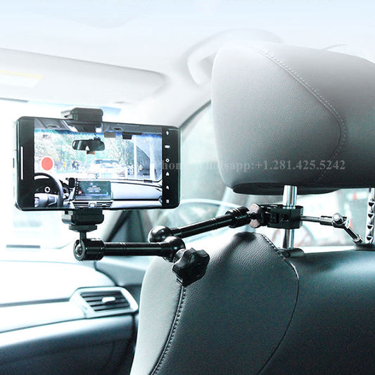 Suction Cup Car Mount for Phone (Secure Clamp Holder and Pressure-activated Suction Cup)