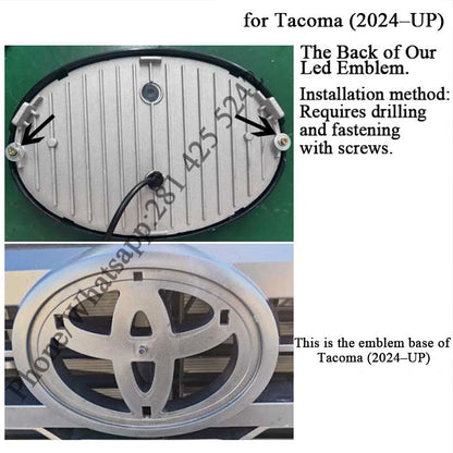 2nd Gene Dynamic Toyota Led Emblem for Tacoma (2024–2025)