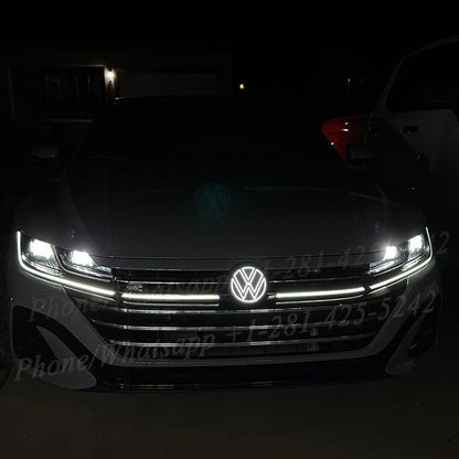 3.5rd Gene VW Light up Emblem for Arteon (2021-2024) (W/O 360 Camera Hole)