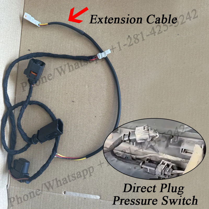 Direct Plug Pressure Switch for Audi LED Emblem Installation