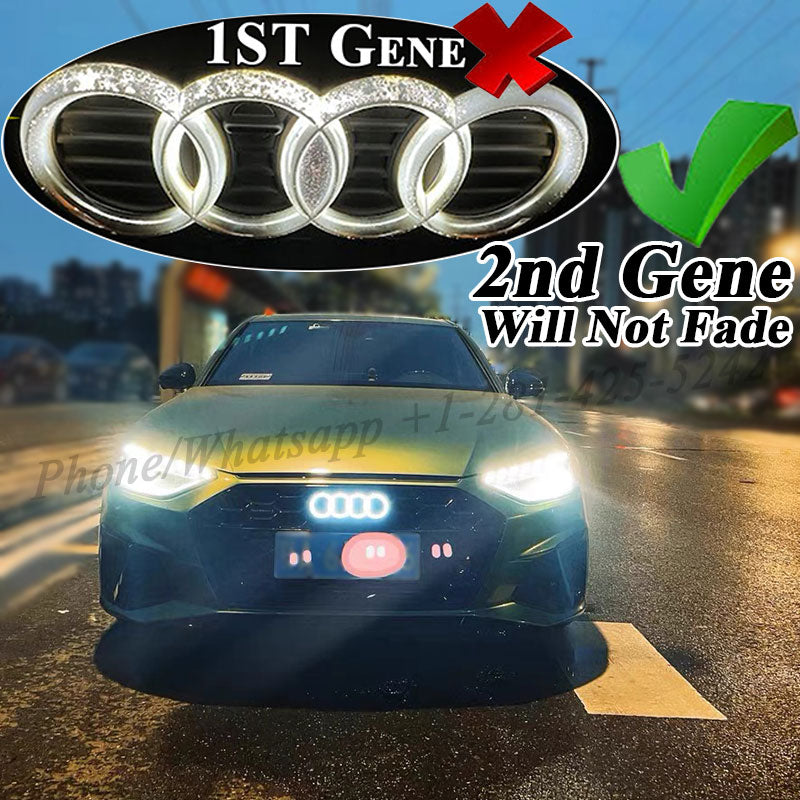 2nd Gene Dynamic Audi Led Emblem 252mm for A3/S3(2022-2024) A4/S4 A5/S5(2020-2024)