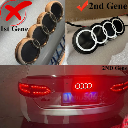 2nd Generation Audi Rear Red Led Emblem