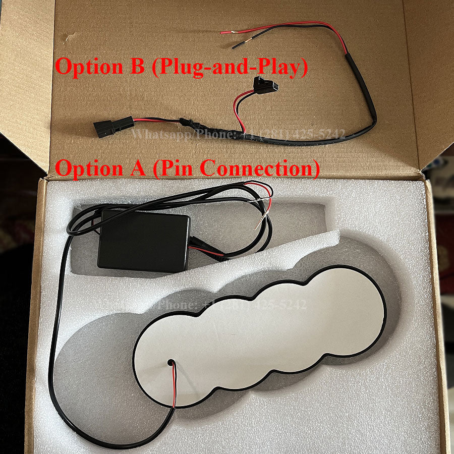 2nd Generation Audi Rear Red Led Emblem