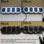 2nd Gene Dynamic Audi Q5 Led Emblem (2009-2025) ( Four Animations)