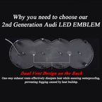 2nd Gene Dynamic Audi Led Emblem