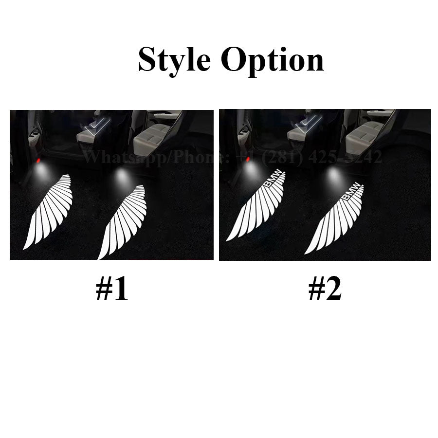 Angel Wing Door Projector Lights for BMW Series Cars