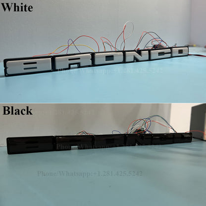 RGB Ford Bronco Illuminated Emblems (2021-Present)