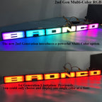 2nd Gene RGB Ford Bronco Illuminated Emblems (2021-Present)