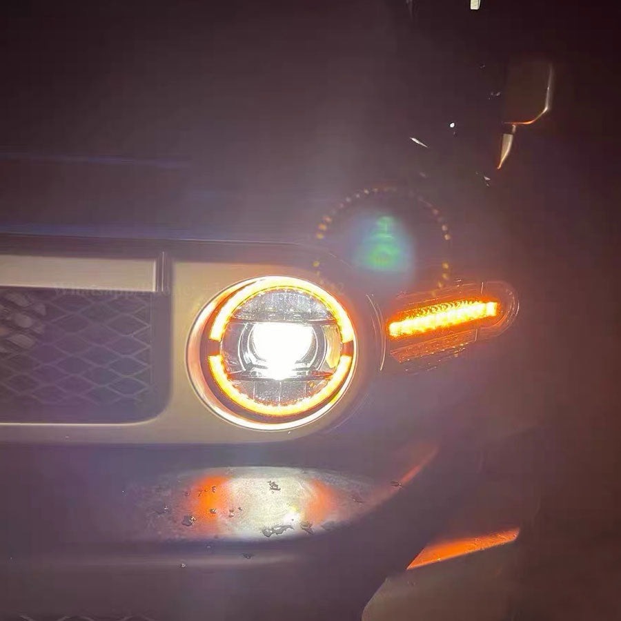 FJ Cruiser LED Headlights (2007–2021) | Sequential Turn Signals & Startup Animation