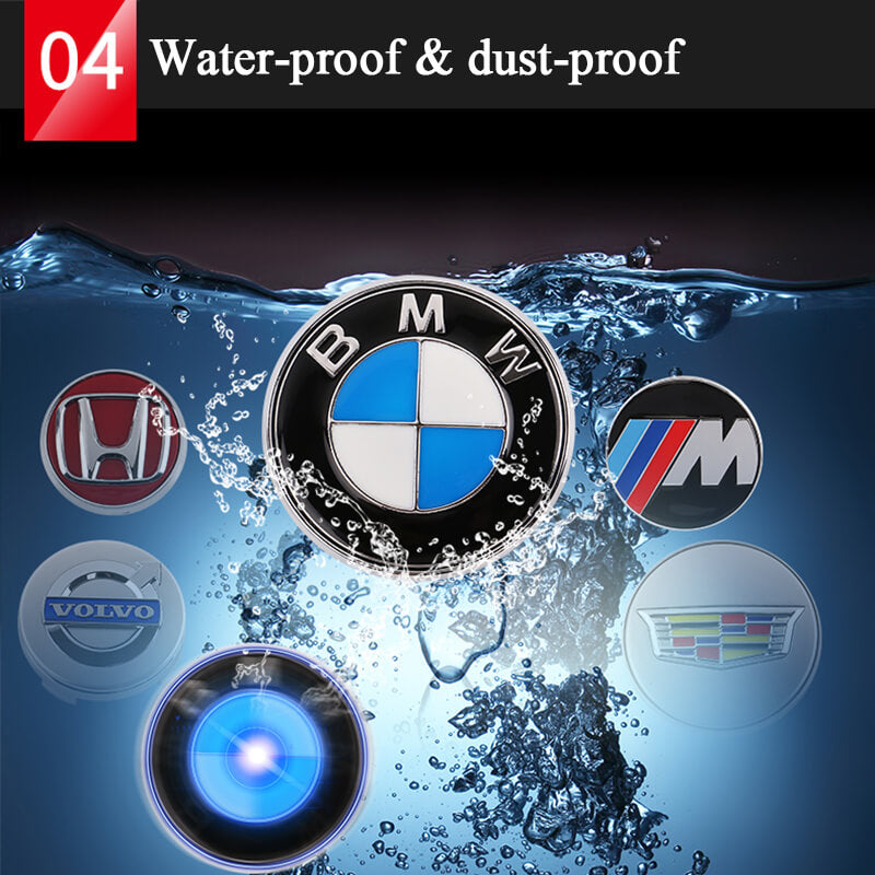 Custom All Black Honda Floating Center Caps 62mm 69mm for Stock Wheels