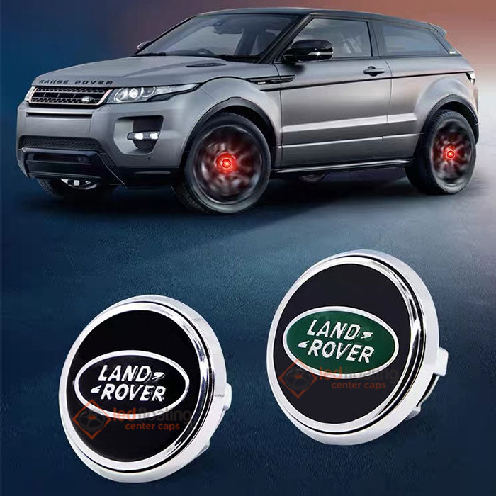 Land Rover Floating Center Caps 62mm for Stock Rims