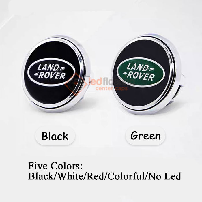 Land Rover Floating Center Caps 62mm for Stock Rims