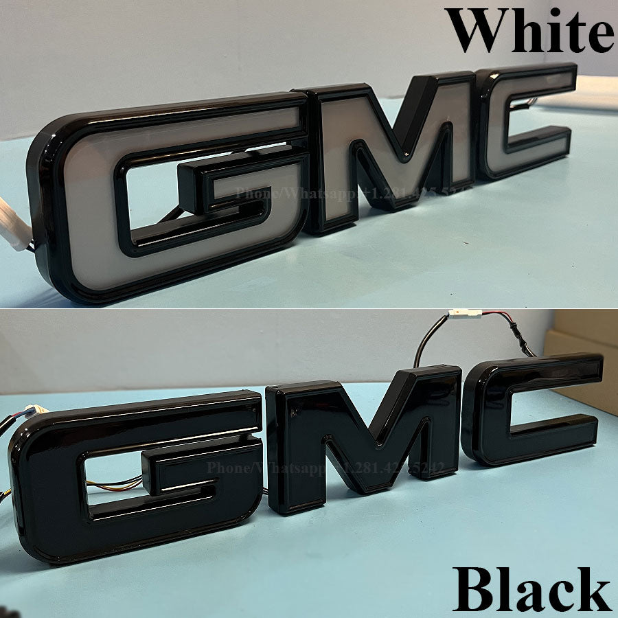 Dynamic Light up GMC Emblem for Sierra 1500 2500 HD 3500 HD (2019-2025)