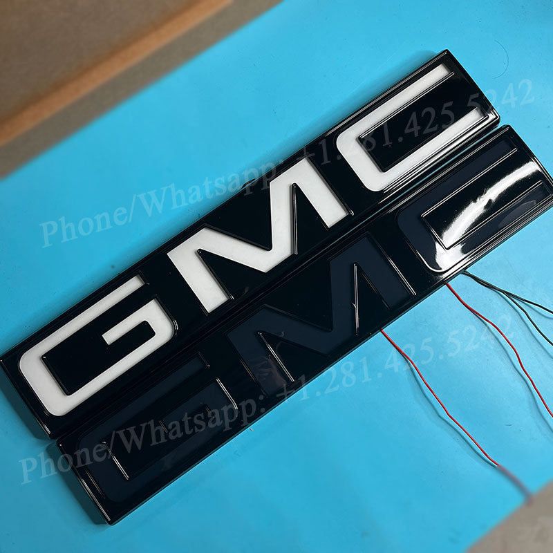 Dynamic GMC Rear Led Emblem
