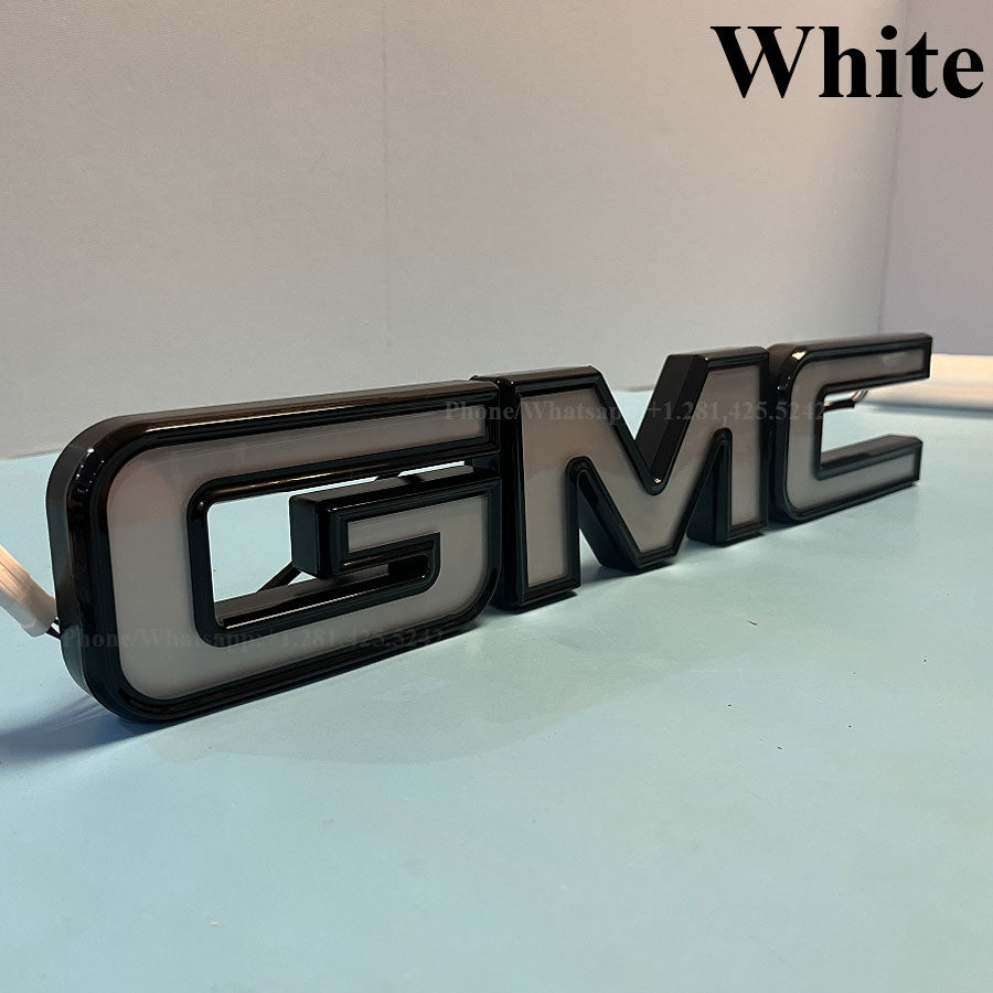 Dynamic Light up GMC Emblem for Sierra 1500 2500 HD 3500 HD (2019-2025)