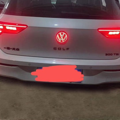 VW Rear Red LED Emblem For Vehicles with Flip-Style Reverse Cameras