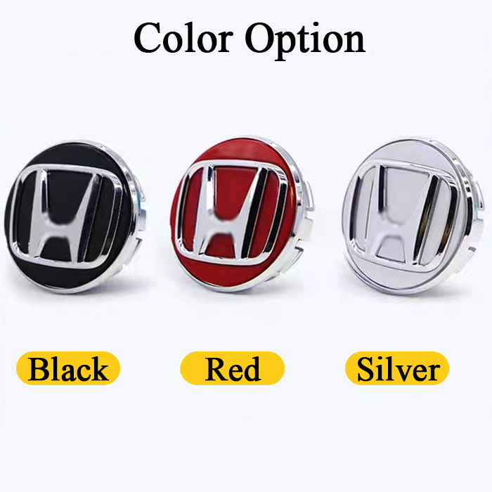 Honda Floating Center Caps 62mm 69mm for Stock Wheels