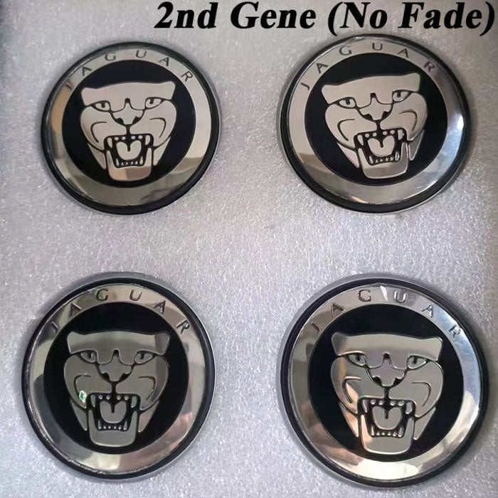 Jaguar Floating Centre Caps 59mm for Original Rims (4PCS)