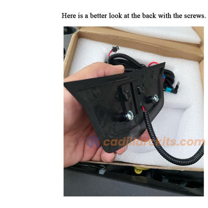 Dynamic Cadillac Led Emblem for XT4
