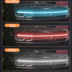 Dynamic LED Strips for Hood Edge or Grille