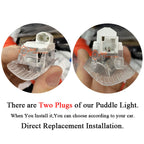Custom Lexus New F Lettering Puddle Light for Lexus Series Cars