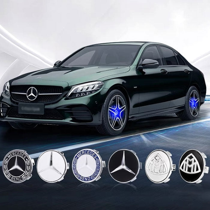 Custom Floating Center Caps for Mercedes SLS (2020) Original Wheels