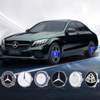 Custom Floating Center Caps for Mercedes SLS (2020) Original Wheels