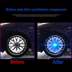 Mercedes Floating Center Caps 75mm for Stock Rims