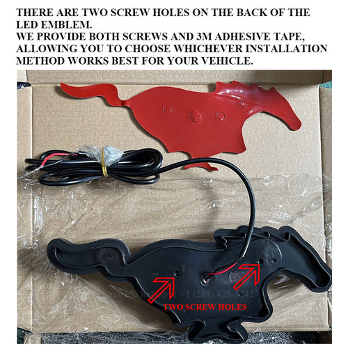 2nd Generation Dynamic Mustang S550 Light up Emblem (2015-2023)