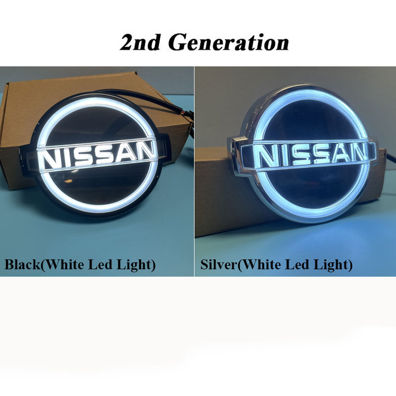 Dynamic Nissan Light up Emblem (Two Generations)