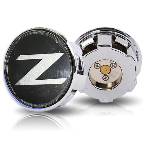 Custom Nissan Z Floating Center Cap for Stock Wheels or Aftermarket Wheels
