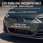 2nd Generation Dynamic Audi Led Emblem for Audi e-tron (2019-2023)