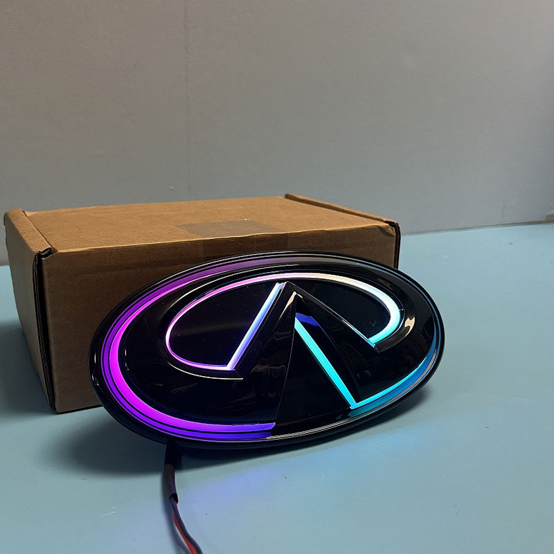 New RGB Infiniti Q50 Led Emblem (2018-2024) (Bicolor)