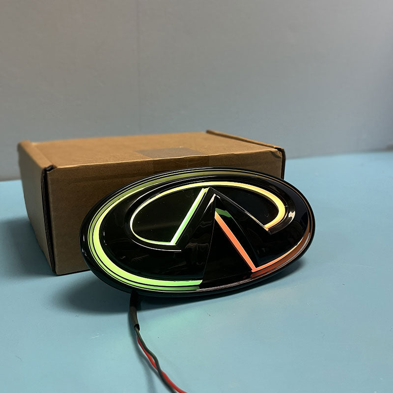 New RGB Infiniti Q50 Led Emblem (2018-2024) (Bicolor)