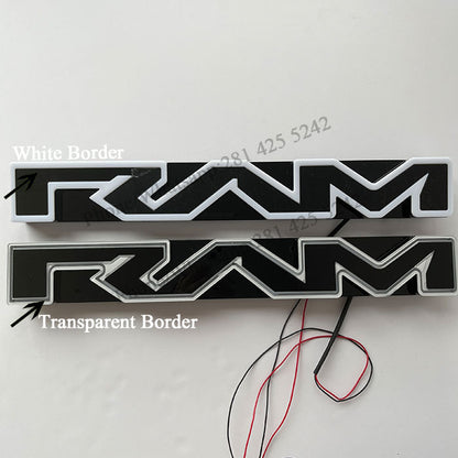 Light up Ram Grill Letters Fit For Ram 1500 Classic (2019-2024)